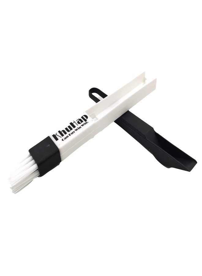 KhuHap Cleaning Combo of Window Groove Frame Cleaning Brush or Door Track Cleaning Brushes with Mini Dustpan Edge Dust Cleaner Tool for All Corners Edges and Gaps, Random Color, Pack of 2 - Image 5